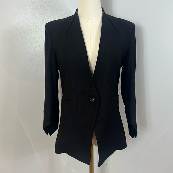 Helmut Lang for INTERMIX Black Blazer - Picture 2 of 15
